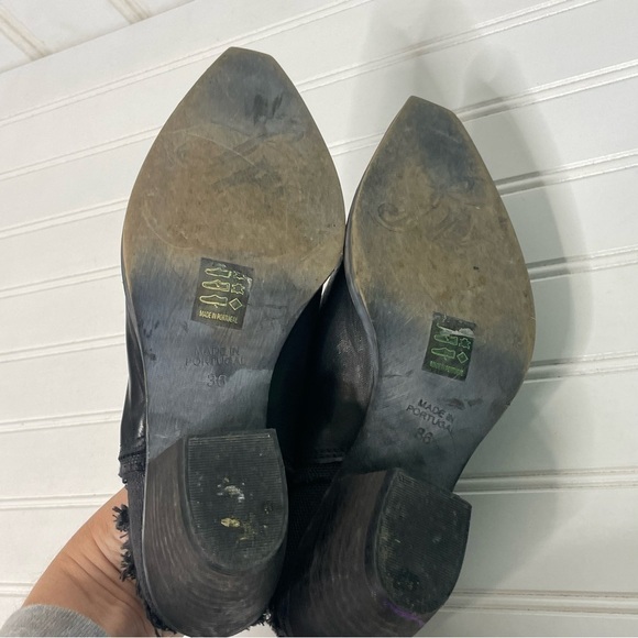 Free People Wild Things Leather Point Toe Mule 616 - Picture 10 of 10